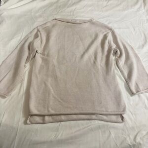 Aritzia The Group cotton/cashmere knit long sleeve sweater size XS